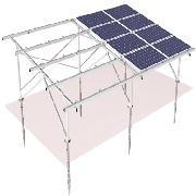 野立てアルミ架台
